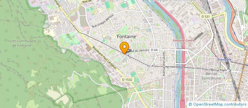 localisation de l'entreprise MADAME FLAVIE TRUQUET à FONTAINE