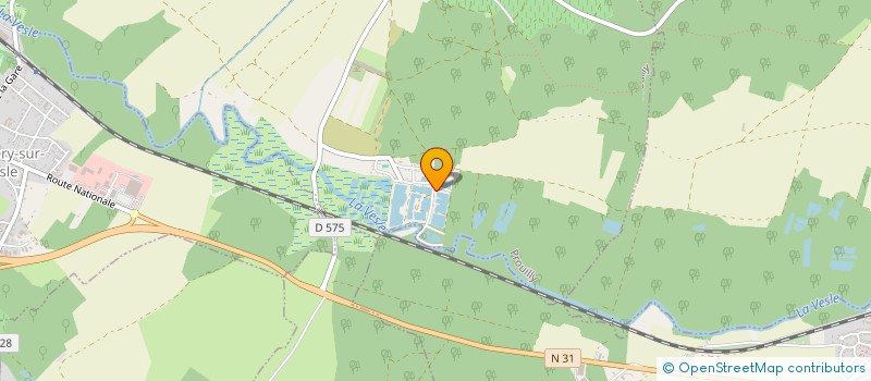 localisation de l'entreprise MADAME FLAVIE VIDAL  PROUILLY