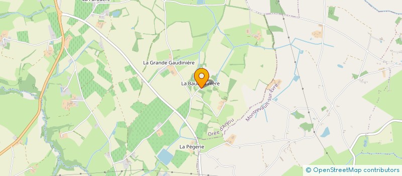 localisation de l'entreprise MADAME FLAVIE VINCENT  OREE-D'ANJOU