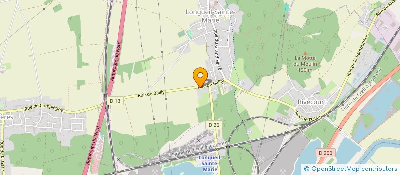 localisation de l'entreprise MADAME FLAVIE VOTTE  LONGUEIL-SAINTE-MARIE