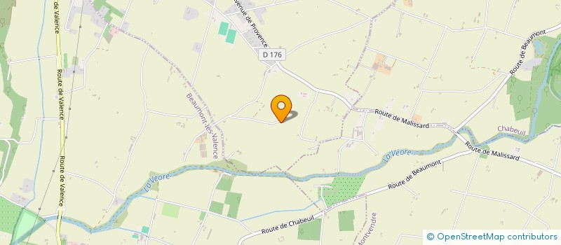 localisation de l'entreprise MADAME FLEUR ABRIC  MONTMEYRAN