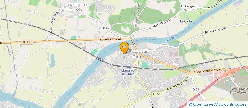 localisation de l'entreprise MADAME FLEUR-ALICE STALIN  MARSSAC-SUR-TARN