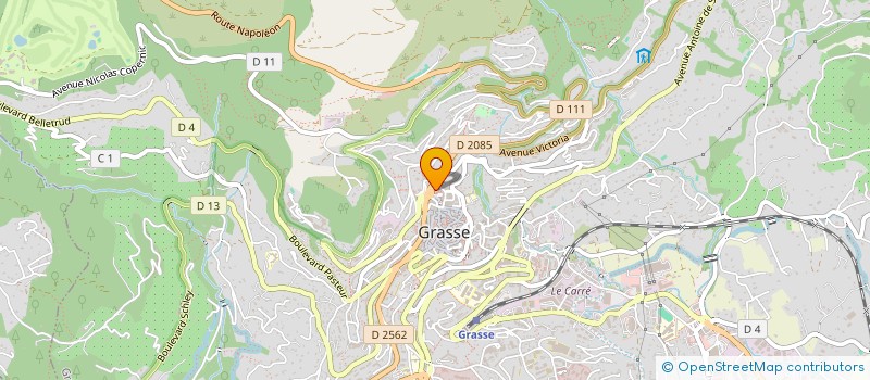 localisation de l'entreprise MADAME FLEUR BONALD  GRASSE