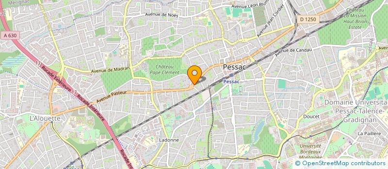 localisation de l'entreprise MADAME FLEUR BOUHABEN  PESSAC
