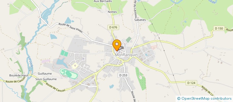 localisation de l'entreprise MADAME FLEUR CATRAIN  MONFLANQUIN