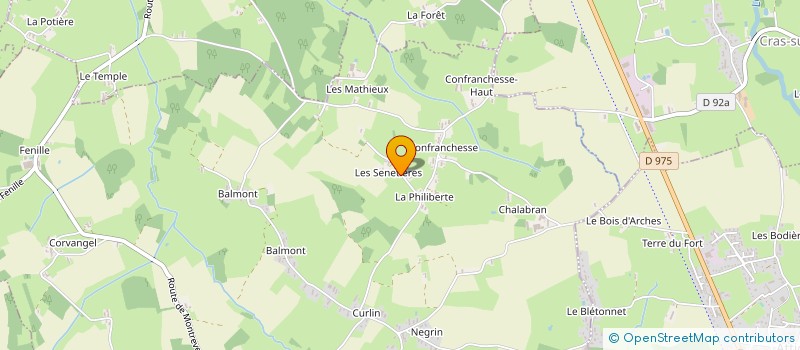 localisation de l'entreprise MADAME FLEUR CHAPPE à SAINT-MARTIN-LE-CHATEL