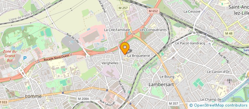 localisation de l'entreprise MADAME FLEUR CHARLEMAGNE  LILLE