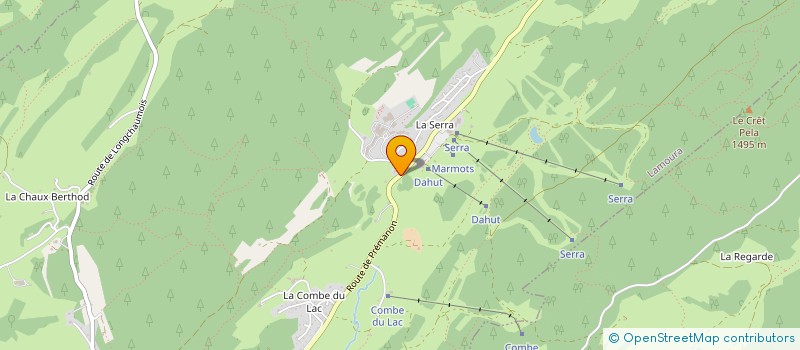 localisation de l'entreprise MADAME FLEUR CHEVASSUS A L'ANTOINE  LAMOURA