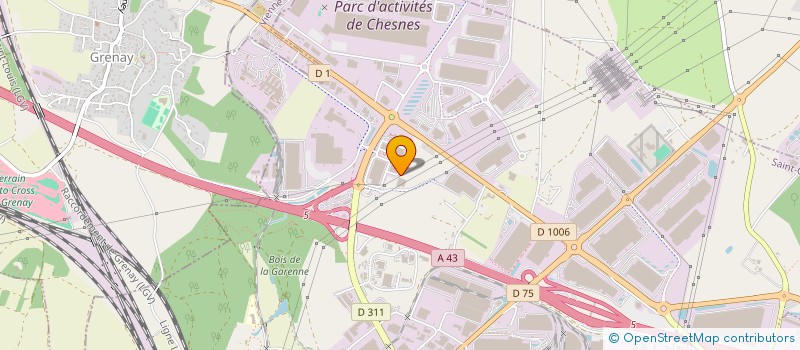 localisation de l'entreprise MADAME FLEUR COHEN  SAINT-QUENTIN-FALLAVIER