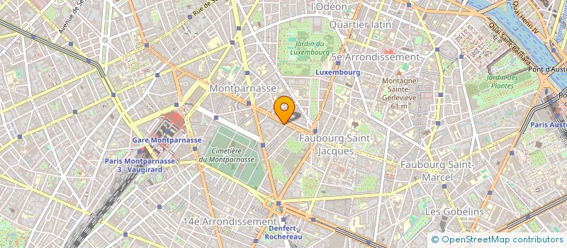 localisation de l'entreprise MADAME FLEUR DE DEMANDOLX DEDONS  PARIS