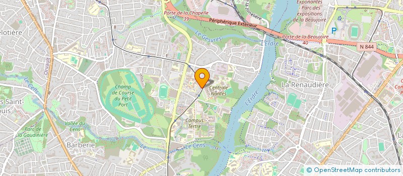 localisation de l'entreprise MADAME FLEUR DE MASSOUGNES DES FONTAINES  NANTES