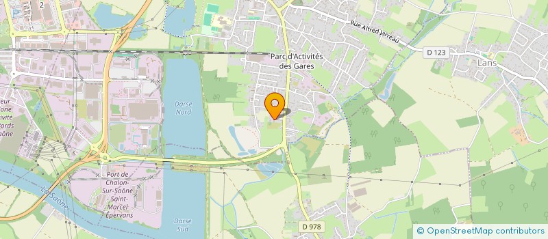 localisation de l'entreprise MADAME FLEUR FUMEY BARRET  SAINT-MARCEL