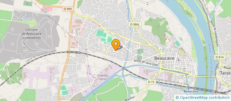 localisation de l'entreprise MADAME FLEUR GARCIN  JONQUIERES-SAINT-VINCENT