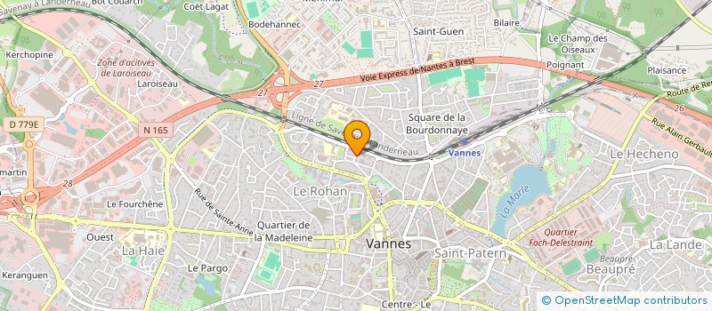 localisation de l'entreprise MADAME FLEUR GAUJE à VANNES