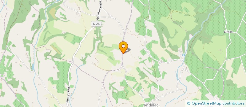 localisation de l'entreprise MADAME FLEUR GAYVALLET  ANDILLAC