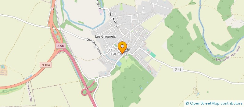 localisation de l'entreprise MADAME FLEUR GOMADO à MOISSY-CRAMAYEL
