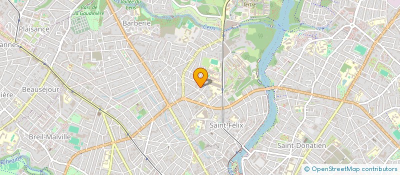 localisation de l'entreprise MADAME FLEUR JACOB DE HAUT DE SIGY  NANTES