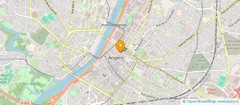 localisation de l'entreprise MADAME FLEUR JERUSALEMY à ANGERS