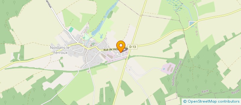 localisation de l'entreprise MADAME FLEUR JOLY  NOIDANS-LE-FERROUX