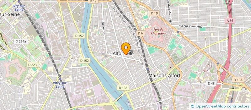 localisation de l'entreprise MADAME FLEUR LALLEMENT à ALFORTVILLE