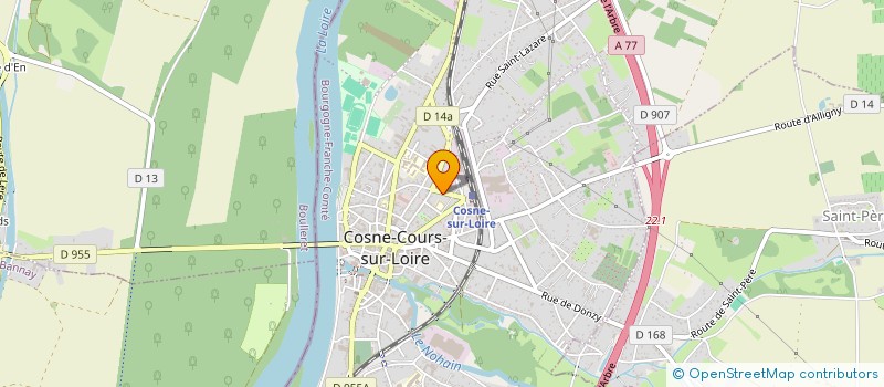 localisation de l'entreprise MADAME FLEUR LEYNAUD à COSNE-COURS-SUR-LOIRE