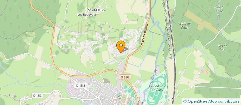 localisation de l'entreprise MADAME FLEUR-LISE MONASTESSE  CHATEAU