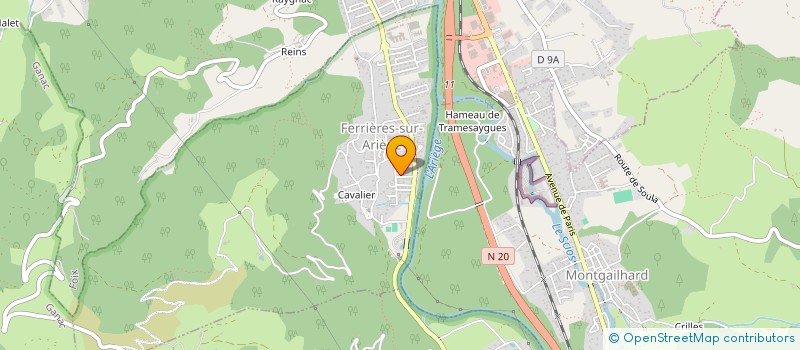 localisation de l'entreprise MADAME FLEUR LOPEZ à FOIX