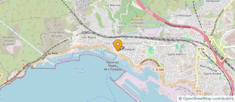 localisation de l'entreprise MADAME FLEUR MARTINAT à MARSEILLE