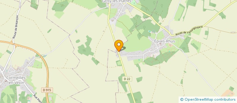 localisation de l'entreprise MADAME FLEUR SANCHEZ  EPIAIS-RHUS