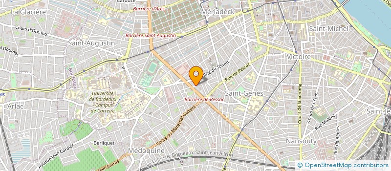 localisation de l'entreprise MADAME FLEUR SORANO à BORDEAUX