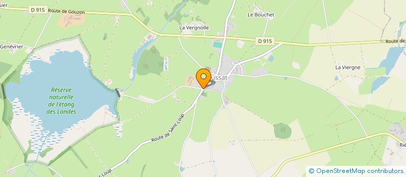 localisation de l'entreprise MADAME FLEUR STARRE  LUSSAT