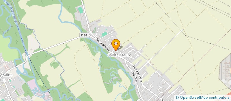 localisation de l'entreprise MADAME FLEUR THOMAS  SAINTE-MAURE