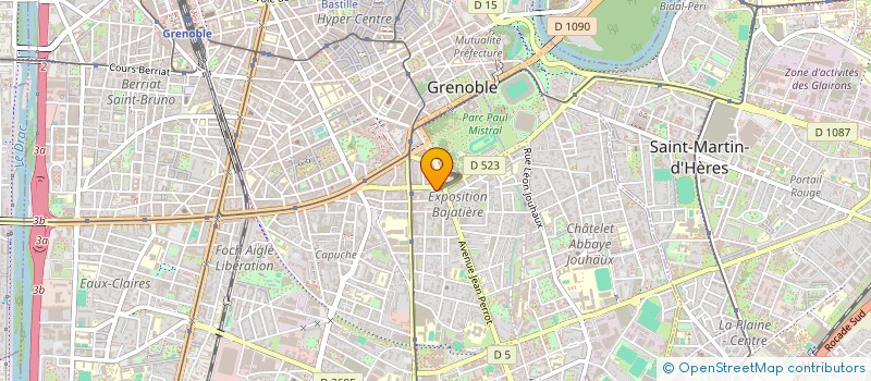 localisation de l'entreprise MADAME FLEUR VALLET  GRENOBLE