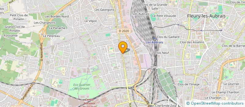 localisation de l'entreprise MADAME FLEURA LE COCQ à FLEURY LES AUBRAIS