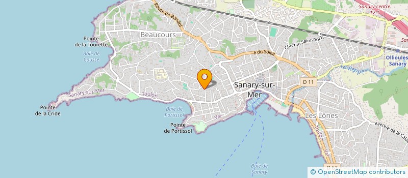 localisation de l'entreprise MADAME FLEURIE CHATAIGNON à SANARY-SUR-MER
