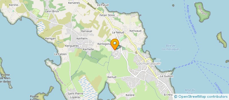 localisation de l'entreprise MADAME FLEURINE LE ROUZIC  LOCMARIAQUER