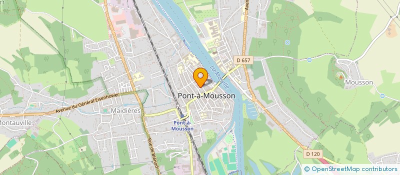 localisation de l'entreprise MADAME FLOAREA STANCU  PONT-A-MOUSSON