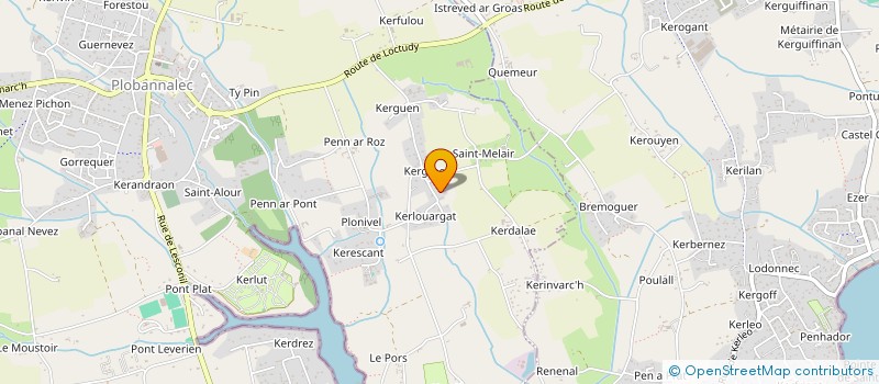 localisation de l'entreprise MADAME FLOR BUSTAMANTE SANDOVAL  PLOBANNALEC-LESCONIL