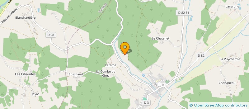localisation de l'entreprise MADAME FLOR DE MARIA RUEDA ARRIOLA à VILLARS