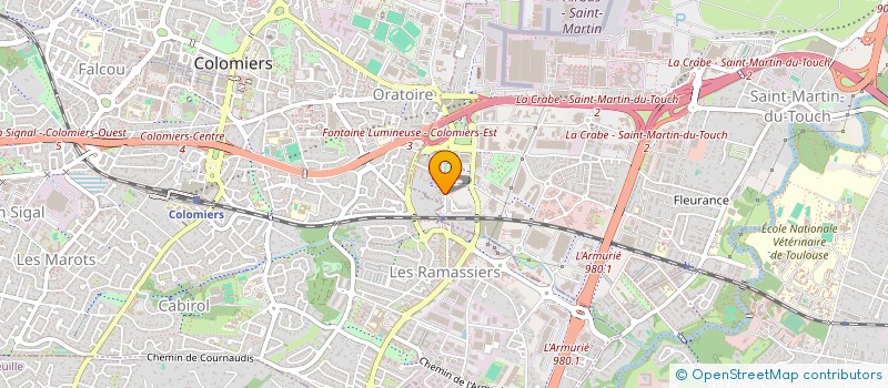 localisation de l'entreprise MADAME FLORA AIT BEN YOUCEF  TOULOUSE