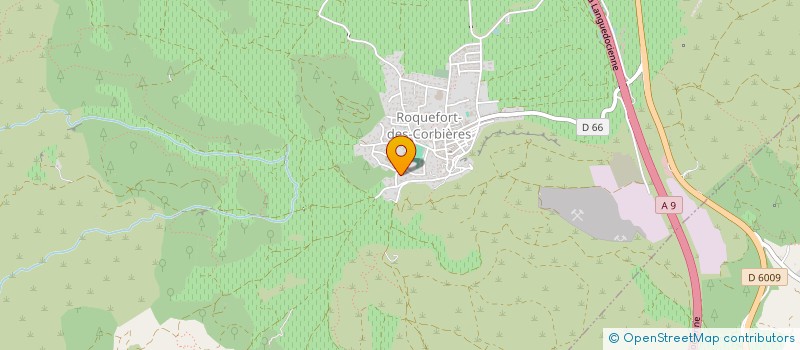 localisation de l'entreprise MADAME FLORA BACQUENOIS  ROQUEFORT-DES-CORBIERES