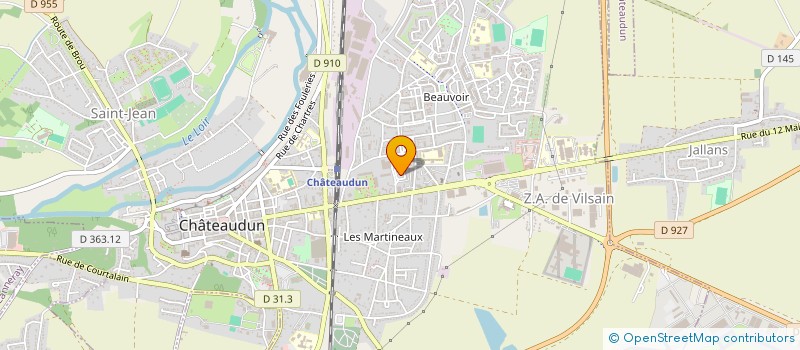 localisation de l'entreprise MADAME FLORA BENARD à CHATEAUDUN