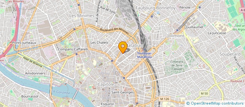 localisation de l'entreprise MADAME FLORA BENOIT à TOULOUSE