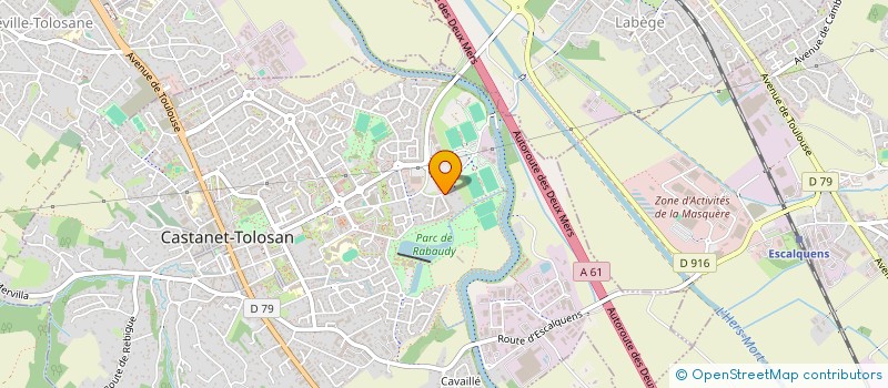 localisation de l'entreprise MADAME FLORA BLANC à CASTANET-TOLOSAN