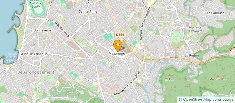 localisation de l'entreprise MADAME FLORA BONNAUD à MARSEILLE