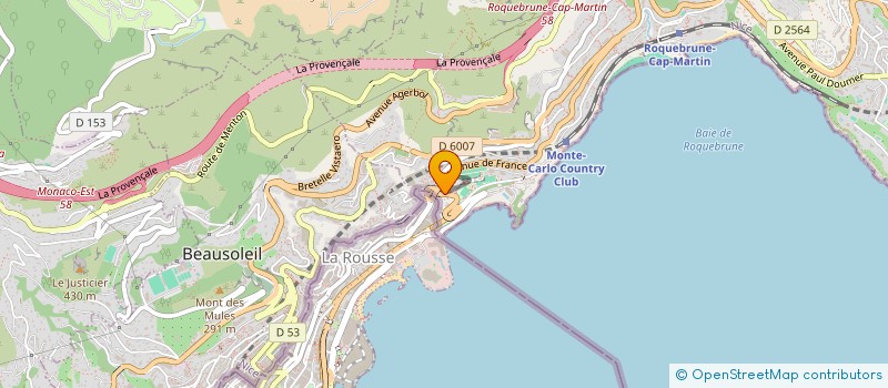 localisation de l'entreprise MADAME FLORA BONOMELLI à ROQUEBRUNE-CAP-MARTIN
