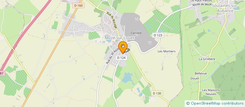 localisation de l'entreprise MADAME FLORA BOUDAUD à MURS-ERIGNE
