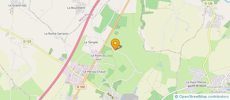 localisation de l'entreprise MADAME FLORA CARPENTIER  MOZE-SUR-LOUET