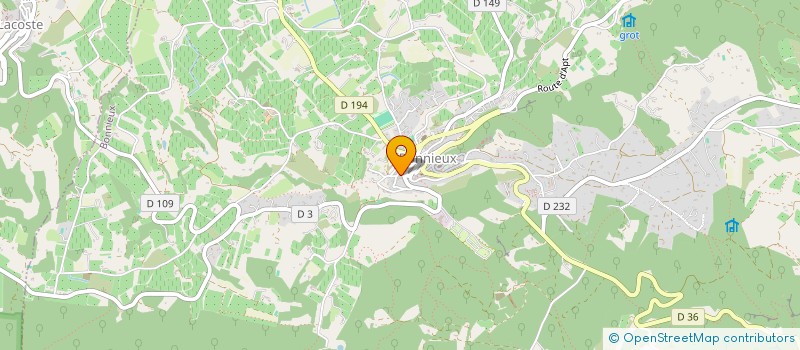 localisation de l'entreprise MADAME FLORA CHARMEAU  BONNIEUX