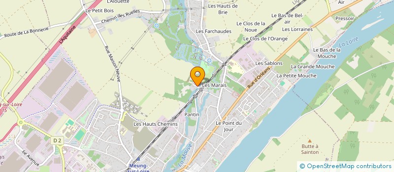 localisation de l'entreprise MADAME FLORA CHERY à MEUNG-SUR-LOIRE